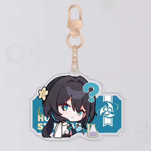 Honkai:Star Rail - Pom-pom Exhibition Series Acrylic Keychain -Ruan Mei