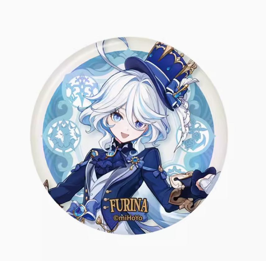 Genshin Imapct - Fontaine Series Character Badge - Furina