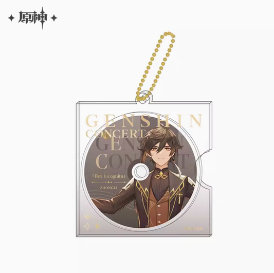 Genshin Impact - Genshin Concert Character CD Keychain - Zhongli