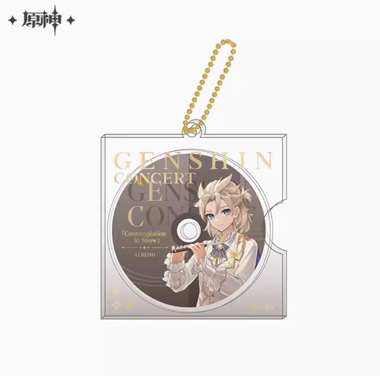 Genshin Impact - Genshin Concert Character CD Keychain - Albedo