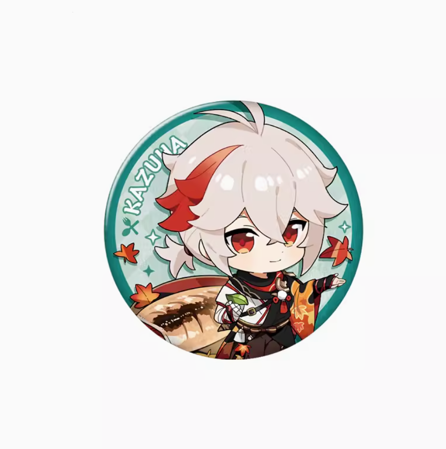 Genshin Impact - Delicious Party Series Character Badge -  Kazuha