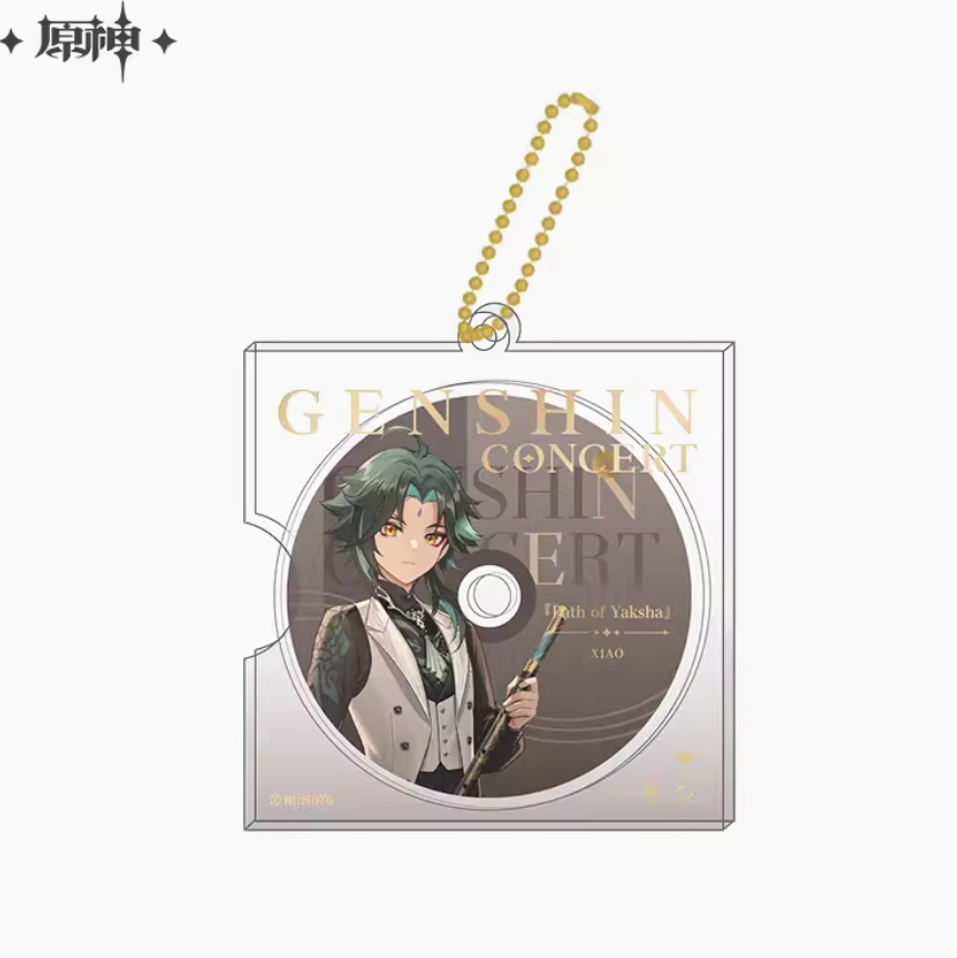 Genshin Impact - Genshin Concert Character CD Keychain - Xiao